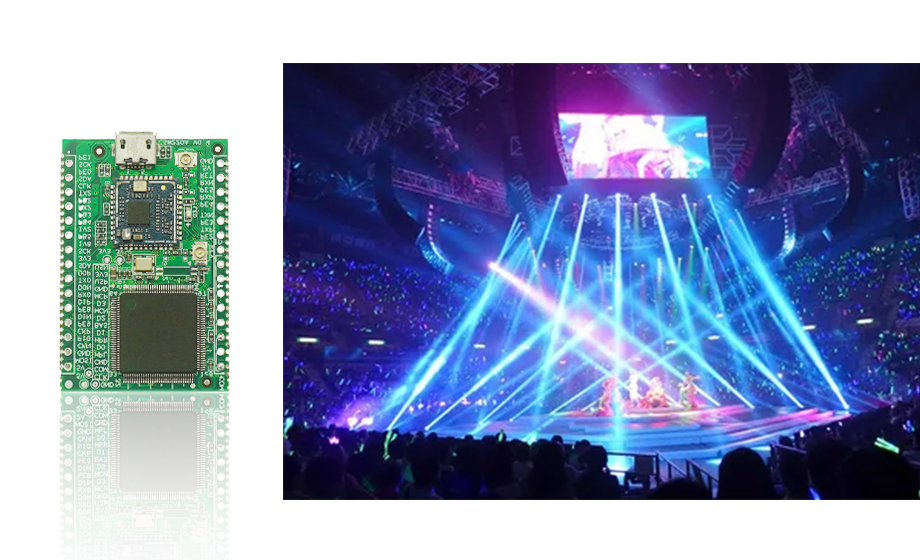 3km無(wú)線連接模塊高速wifi模塊，距離遠(yuǎn)尺寸小/集成MCU/即貼即用